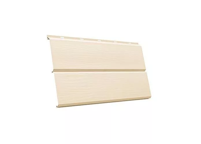 Металлический сайдинг Grand Line ЭкоБрус 3D Drap 0,45 мм RAL 1014 Cлоновая кость купить в екатеринбурге