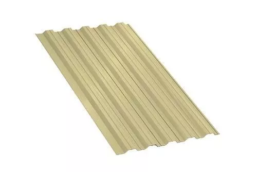 Профнастил НС35 B Полиэстер 0,7 мм RAL 1014 Слоновая кость купить в екатеринбурге