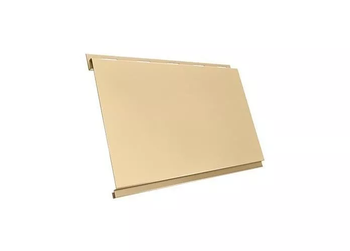Металлический сайдинг Grand Line Вертикаль classic Drap 0,45 мм RAL 1014 Cлоновая кость купить в екатеринбурге