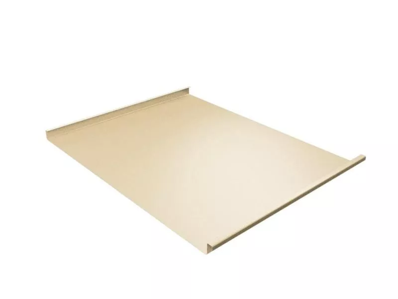 Двойной стоячий фальц Grand Line Drap 0.45 мм RAL 1014 Слоновая кость купить в екатеринбурге