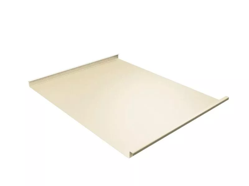 Двойной стоячий фальц Grand Line Satin 0.5 мм RAL 1015 Светлая слоновая кость купить в екатеринбурге