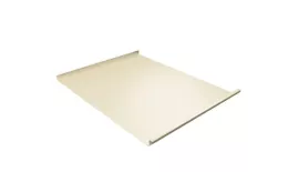 Двойной стоячий фальц Grand Line Satin 0.5 мм RAL 1015 Светлая слоновая кость. Артикул: GLdvoinoi-s1015