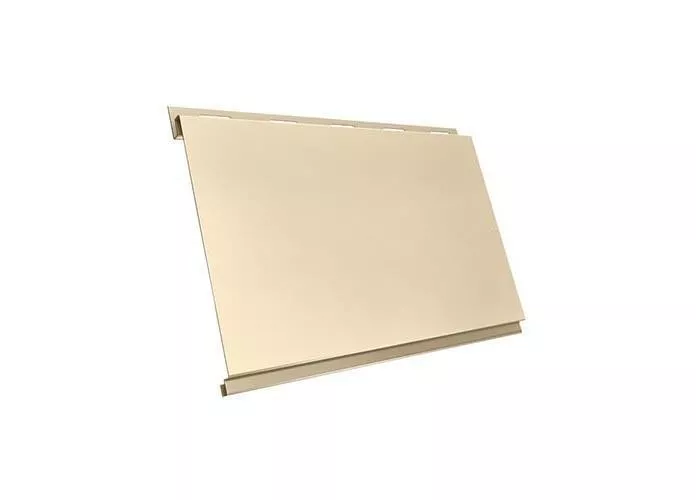 Металлический сайдинг Grand Line Вертикаль classic Satin 0,5 мм RAL 1015 Cветлая слоновая кость купить в екатеринбурге
