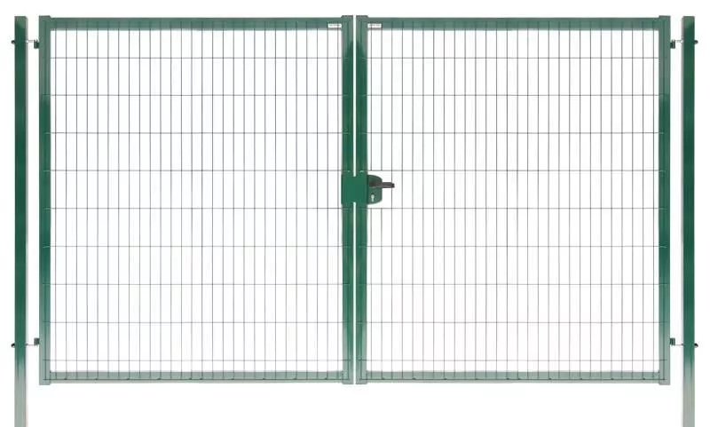 Ворота Medium New Lock 1,53х4,0 RAL 6005 GL купить в екатеринбурге