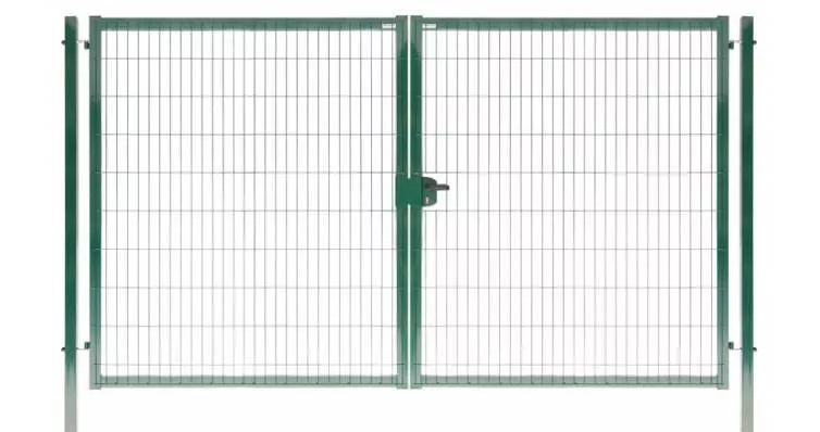 Ворота Medium New Lock 2,03х3,5 RAL 6005 GL купить в екатеринбурге