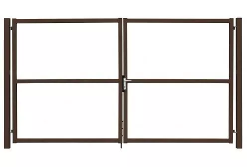Ворота Colority Zinc Lock 2,0х3,5 RAL 8017 GL купить в екатеринбурге