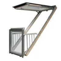 Окно-балкон FAKRO FGH-V P2 Galeria 78*255 см. купить в екатеринбурге
