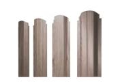 Штакетник Grand Line П -образный А 0,45 Print Elite White Wood Беленый дуб – Купить оптом и в розницу
