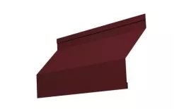 Ламель жалюзи Milan 0,45 PE-Double с пленкой RAL 3005 красное вино GL. Артикул: 28064
