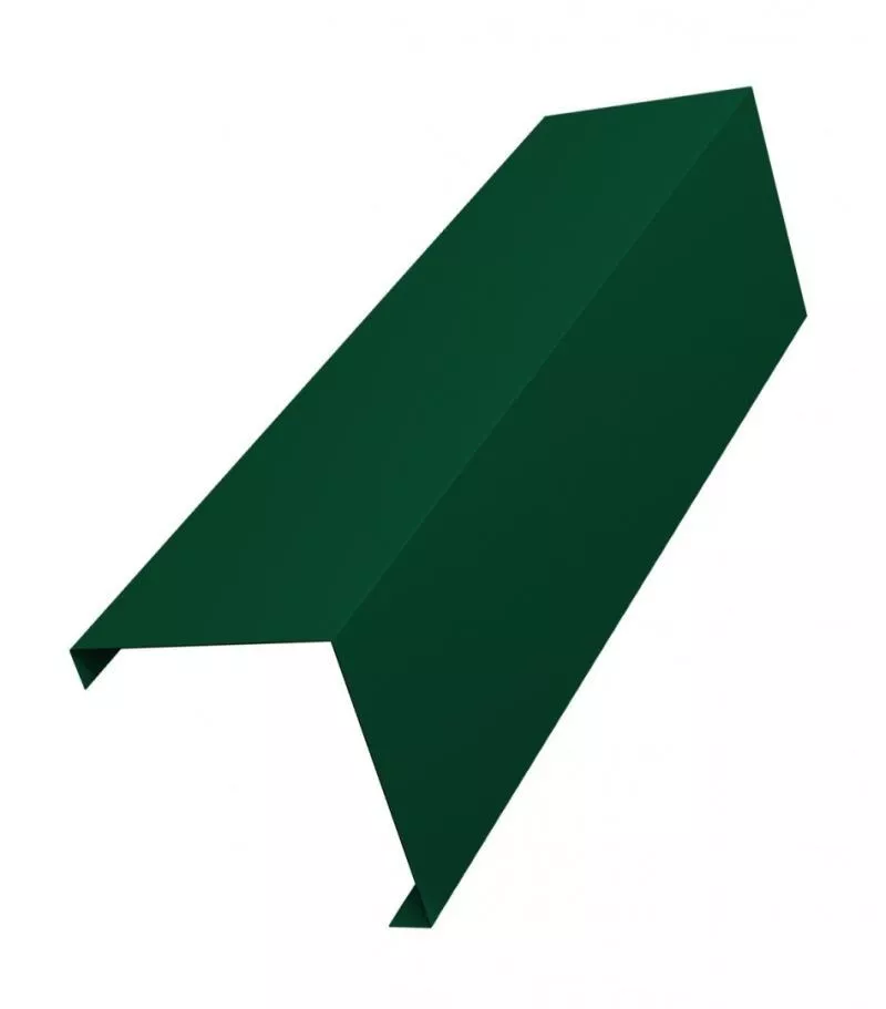 Декоративная накладка на столб угловая жалюзи Milan,Tokyo 0,5 Velur RAL 6005 зеленый мох GL купить в екатеринбурге