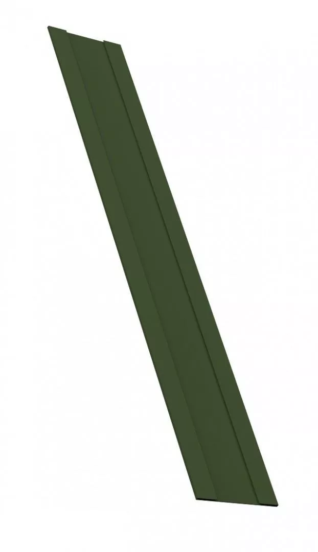 Крепежная планка жалюзи Milan,Tokyo 0,5 GreenCoat Pural BT, matt RR 11 темно-зеленый (RAL 6020 хромовая зелень) GL купить в екатеринбурге