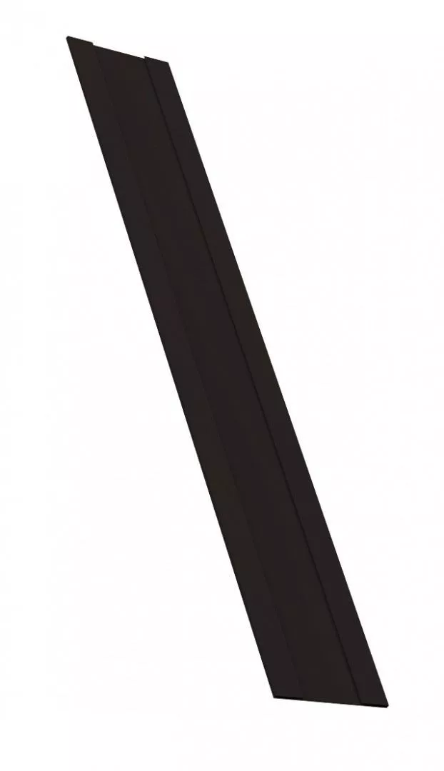 Крепежная планка жалюзи Milan,Tokyo 0,5 GreenCoat Pural BT, matt RR 33 черный (RAL 9005 черный) GL купить в екатеринбурге