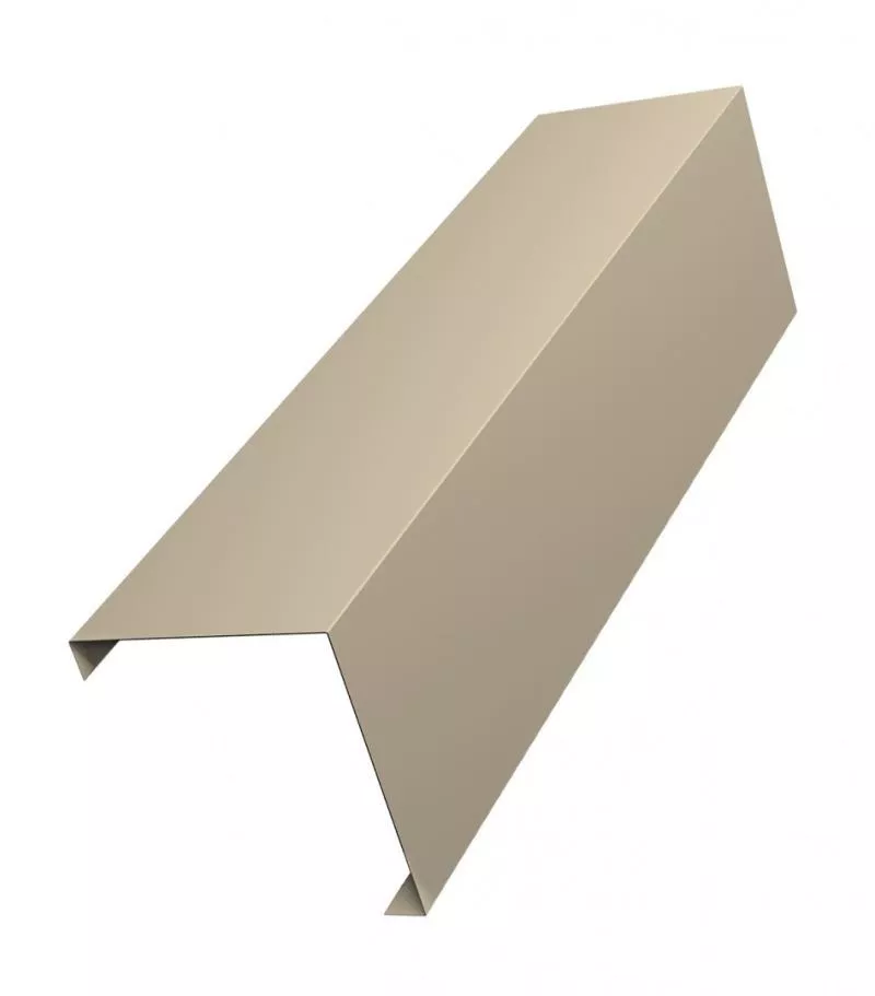 Декоративная накладка на столб угловая жалюзи Milan,Tokyo 0,5 Satin с пленкой RAL 1015 светлая слоновая кость GL купить в екатеринбурге