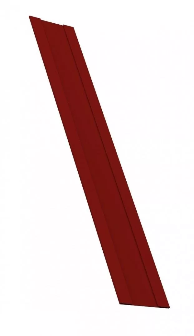 Крепежная планка жалюзи Milan,Tokyo 0,5 Satin с пленкой RAL 3011 коричнево-красный GL купить в екатеринбурге