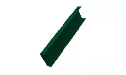 Декоративная накладка на столб жалюзи Milan,Tokyo 0,5 Satin с пленкой RAL 6005 зеленый мох GL. Артикул: 27176