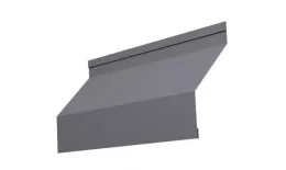 Ламель жалюзи Milan 0,5 Satin с пленкой RAL 7004 сигнальный серый GL. Артикул: 28007
