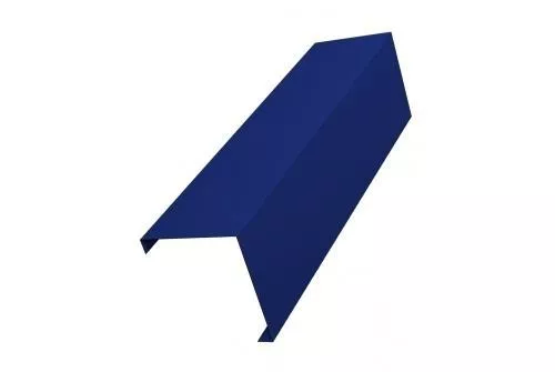 Декоративная накладка на столб угловая жалюзи Milan,Tokyo 0,45 PE с пленкой RAL 5002 ультрамариново-синий GL купить в екатеринбурге