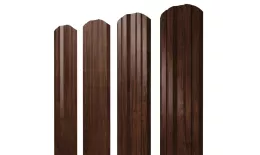 Штакетник Twin фигурный 0,45 Print Premium Cherry Wood. Артикул: 39277