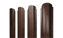 Штакетник Grand Line П-образный А фигурный 0,45 Print Premium РФ Antique Wood Античный дуб. Цена: 98 руб. Артикул: Pobr_Krug_45