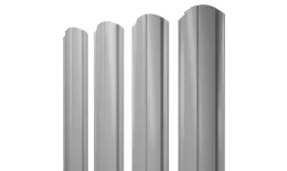 Штакетник Полукруглый Slim фигурный 0,4 PE RAL 7004 сигнальный серый. Цена: 99 руб. Артикул: 38841