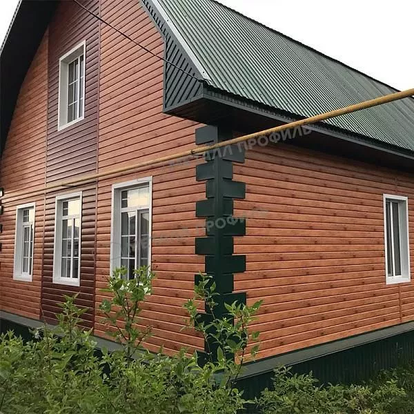 Сайдинг МЕТАЛЛ ПРОФИЛЬ Woodstock-Т-28х330 (ECOSTEEL-01-Сосна-0.5) купить в екатеринбурге