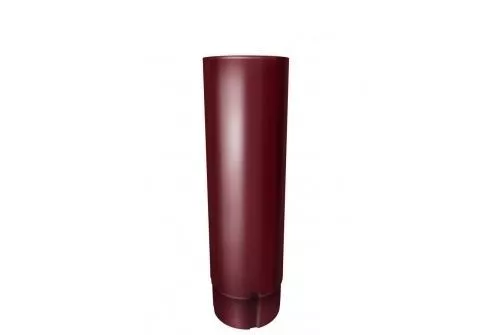 Труба круглая Grand Line 125/90 мм 3 м RAL 3005 Красное вино купить в екатеринбурге