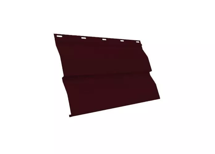 Металлический сайдинг Grand Line Корабельная доска Drap 0,45 мм RAL 3005 Красное вино купить в екатеринбурге