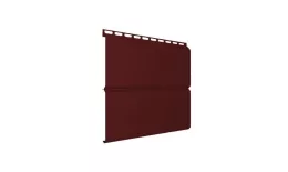 Металлический сайдинг Grand Line ЭкоБрус Quarzit Lite 0,5 мм RAL 3005. Артикул: GrandLine-MS982