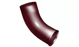 Колено стока Grand Line 125/90 мм RAL 3005 Красное вино. Артикул: GL_voda_34