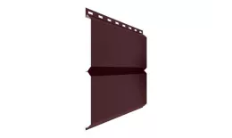Металлический сайдинг Металл Профиль Lбрус PURMAN 0,5 мм RAL 3005 Красное вино. Цена: 1105 руб. Артикул: MetalS135