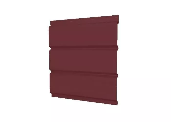 Софит металл GL без перфорации Satin 0,5 мм RAL 3005 красное вино купить в екатеринбурге