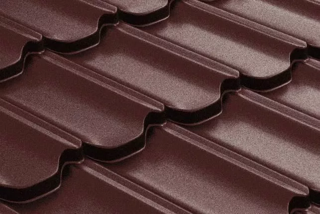 Металлочерепица GL Kvinta Plus 0,5 GreenCoat Pural RAL 3009 Оксидно-красный купить в екатеринбурге