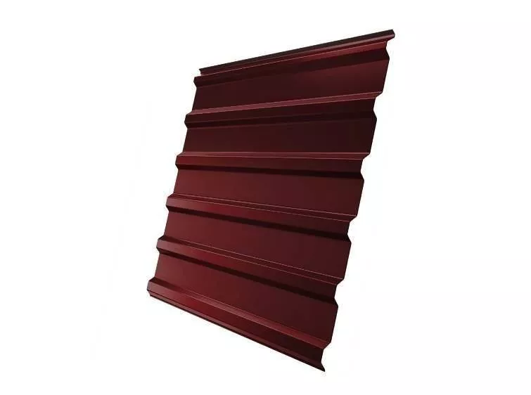 Профнастил Grand Line С20 R GreenCoat Pural 0,5 мм RAL 3009 Оксидно-красный купить в екатеринбурге