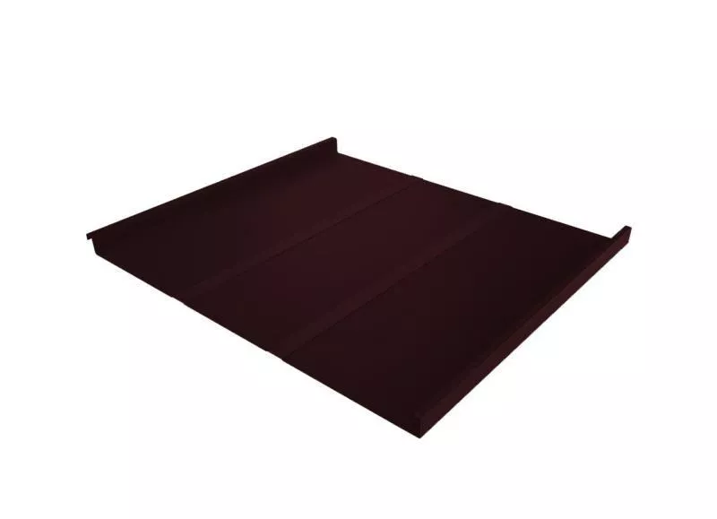 Двойной стоячий фальц Line Grand Line GreenCoat Pural 0.5 мм RAL 3009 Оксидно красный купить в екатеринбурге