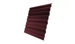 Профнастил Grand Line С10 R Satin 0,5 мм RAL 3009 Оксидно-красный. Цена: 659 руб. Артикул: profGL-s3009