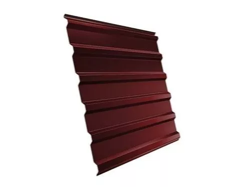 Профнастил Grand Line С10 A GreenCoat Pural 0,5 мм RAL 3009 Оксидно-красный купить в екатеринбурге