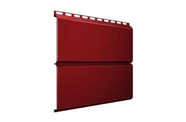 Металлический сайдинг Grand Line ЭкоБрус Satin 0,5 мм RAL 3011 Коричнево-красный купить в екатеринбурге