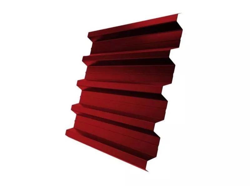 Профнастил Grand Line Н60 R Satin 0,5 мм RAL 3011 Коричнево-красный купить в екатеринбурге