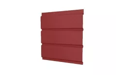 Софит металл GL с перфорацией Satin 0,5 мм RAL 3011 коричнево-красный. Артикул: GrLn01_02_03_Pr_106