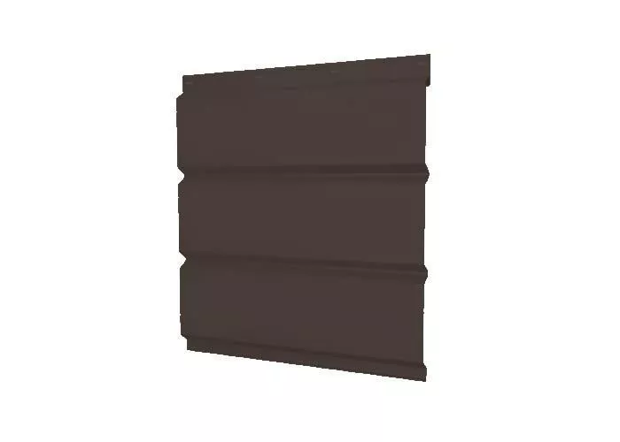 Софит металл GL без перфорации Rooftop Matte Стальной бархат 0,5 мм RR 32 темно-коричневый купить в екатеринбурге