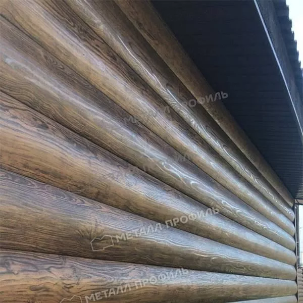 Сайдинг МЕТАЛЛ ПРОФИЛЬ Woodstock-Н-28х330 (ECOSTEEL_T-01-ЗолотойДуб-0.5) купить в екатеринбурге
