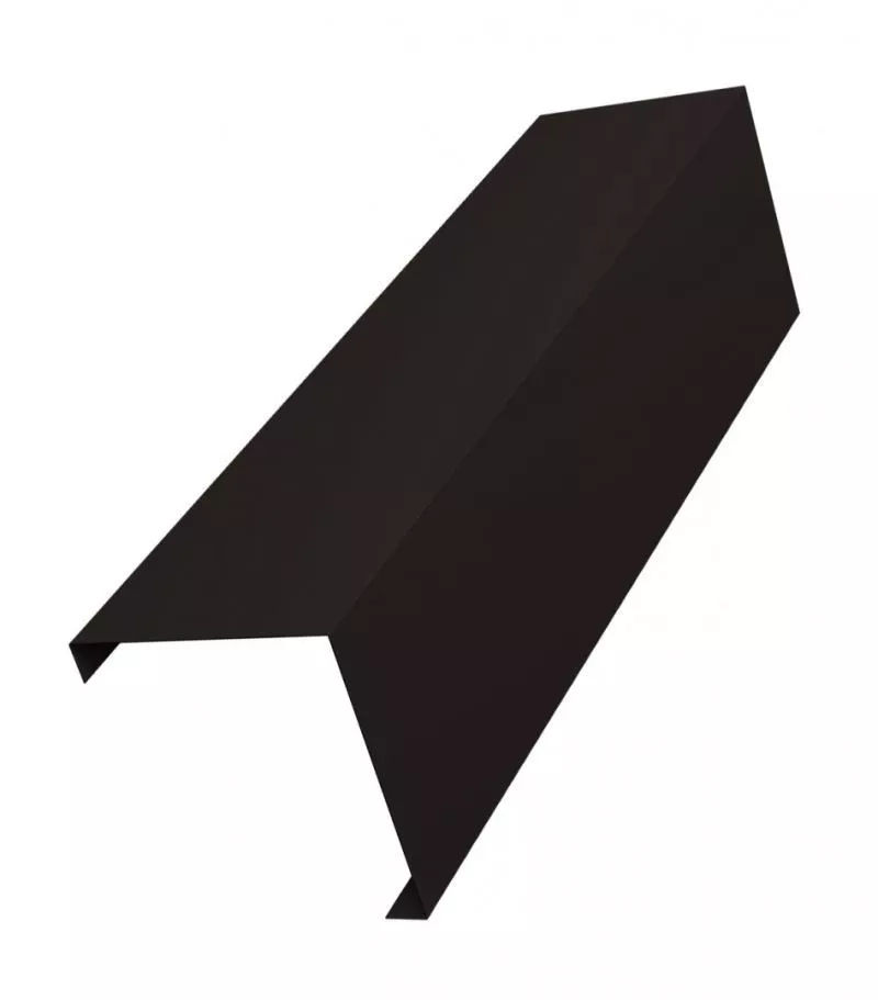 Декоративная накладка на столб угловая жалюзи Milan,Tokyo 0,45 Drap ST RAL 9005 черный GL купить в екатеринбурге