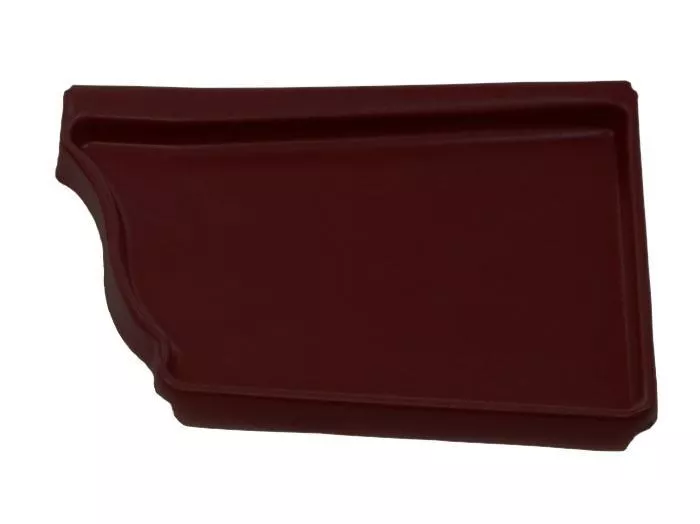 Заглушка правая Grand Line Vortex Matt 127мм RAL 8017 Коричневый купить в екатеринбурге