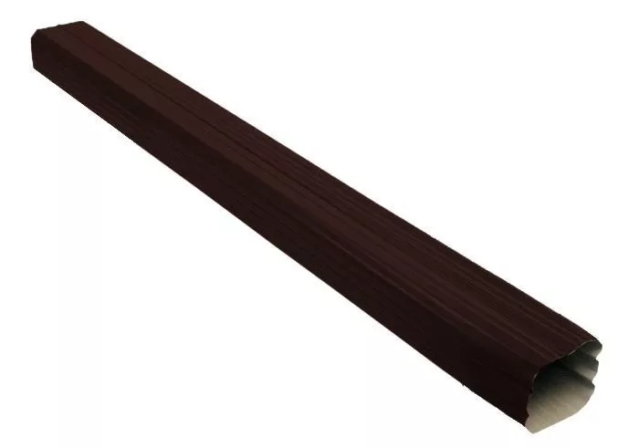 Труба прямоугольная Grand Line Vortex Matt 2м RAL 8017 Коричневый купить в екатеринбурге