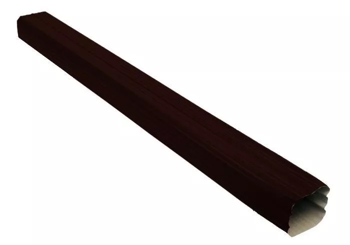 Труба прямоугольная Grand Line Vortex Matt 3м RR 32 Темно-коричневый купить в екатеринбурге