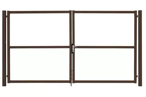 Ворота Colority Zinc Lock 1,5х3,5 RAL 8017 В.333-300-0-03 GL купить в екатеринбурге