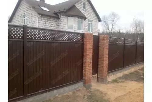 Калитка Estet 2,0х1 RAL 8017 GL купить в екатеринбурге