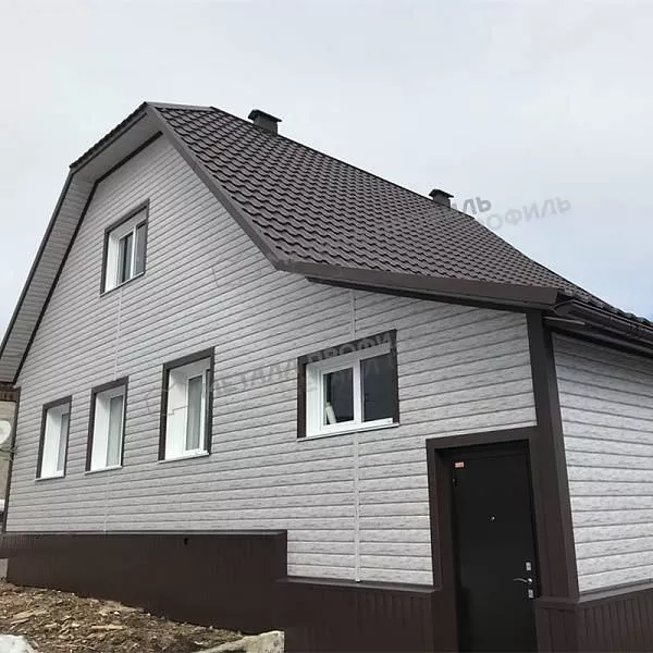 Сайдинг МЕТАЛЛ ПРОФИЛЬ Lбрус-XL-Н-14х335 (ECOSTEEL_MA-01-Беленый Дуб-0.5) купить в екатеринбурге