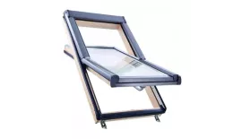 Окно ROTO Designo R49 H WD 74х140 из дерева двухкамерное. Цена: 100225 руб. Артикул: RotoR45_WD_037