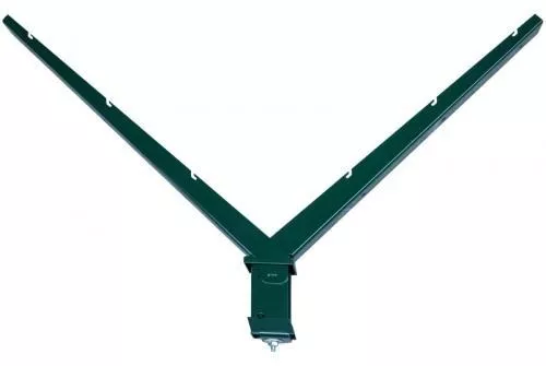Наконечник V на столб 62х55 RAL 6005 GL купить в екатеринбурге
